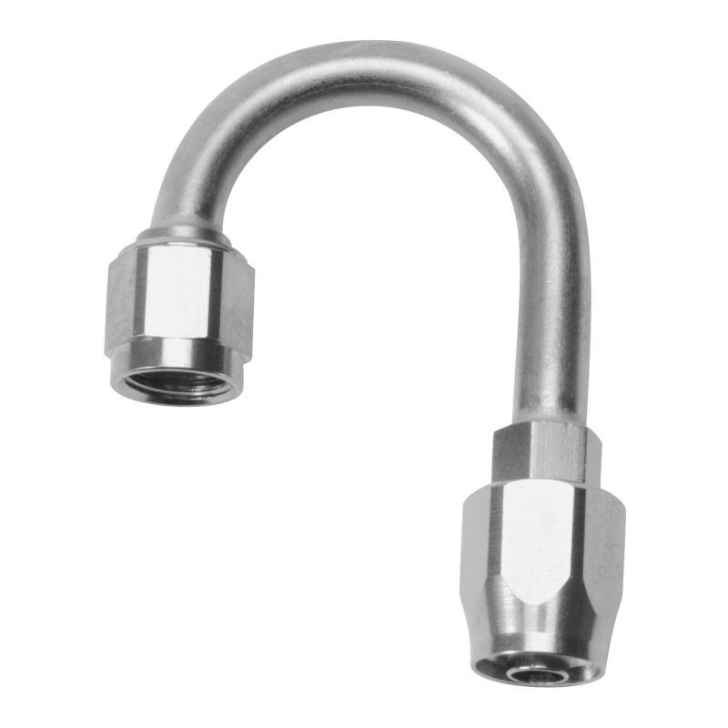 Russell Performance -12 AN Endura 180 Degree Full Flow Hose End (1-1/2in Centerline Radius) 610291 Main Image