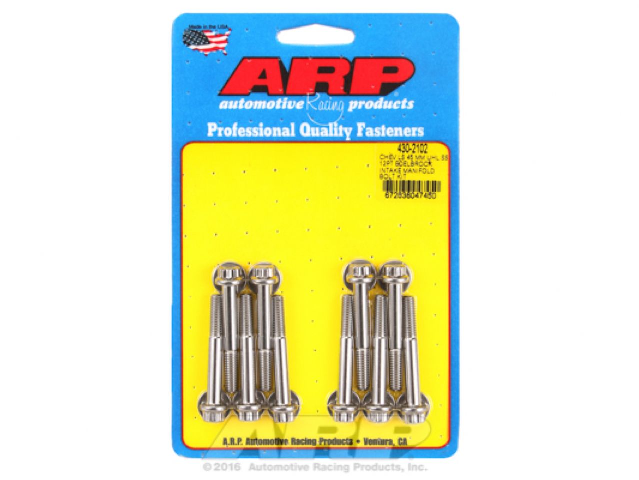 ARP Intake Manifold Hardware 430-2102 Item Image