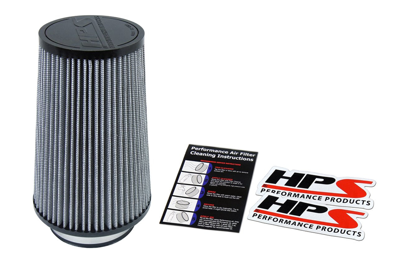 HPS Performance Air Filter 4" ID, 9" Element Length, 10.75" Overall Length