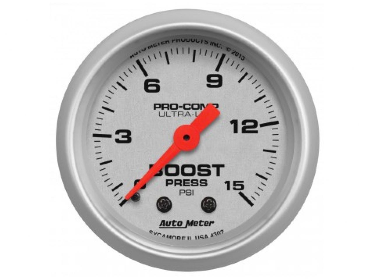 Autometer Boost Gauge 4302 Item Image