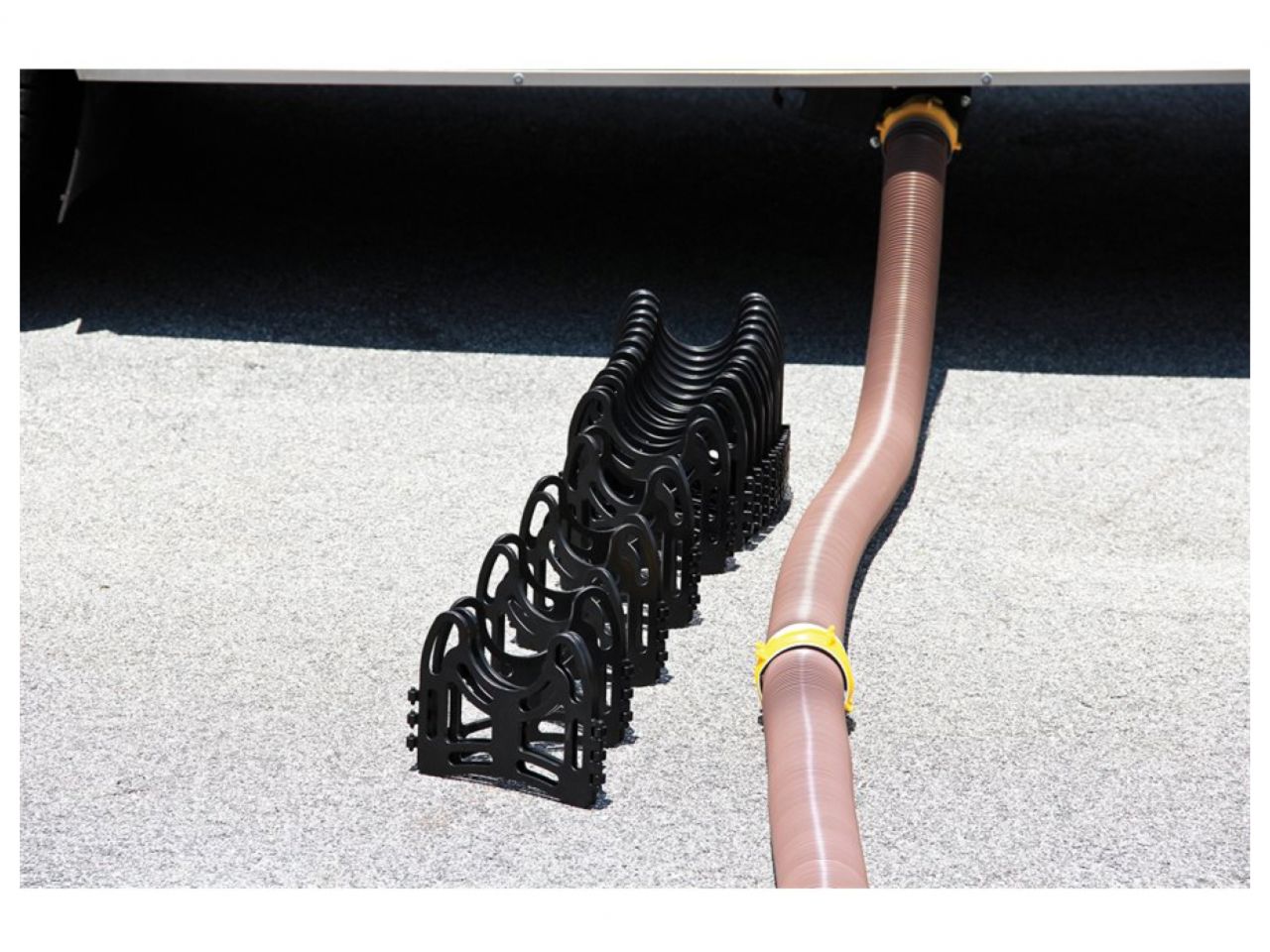 Camco Sidewinder Plastic Sewer Hose Support - 10' Bilingual