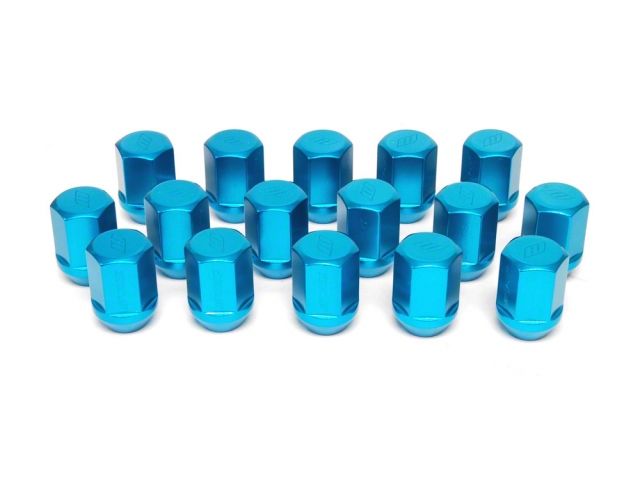 Work Wheels Wheels RS Lug Nuts 12 X 1.50 Aluminum Close End Blue
