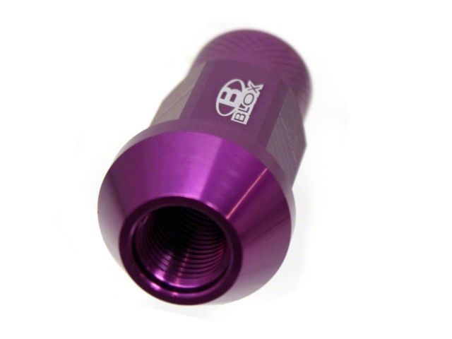 BLOX Racing Street Series Forged Lug Nuts 12x1.25mm Set of 16 Purple
