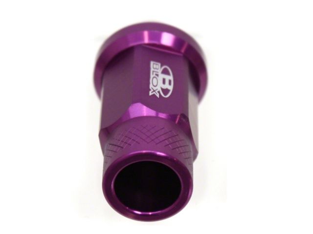 BLOX Racing Street Series Forged Lug Nuts 12x1.25mm Set of 16 Purple