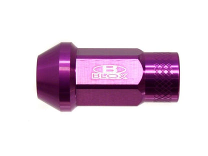 BLOX Racing Street Series Forged Lug Nuts 12x1.25mm Set of 16 Purple