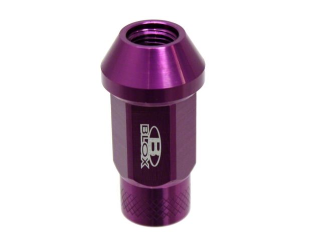 BLOX Racing Street Series Forged Lug Nuts 12x1.25mm Set of 16 Purple