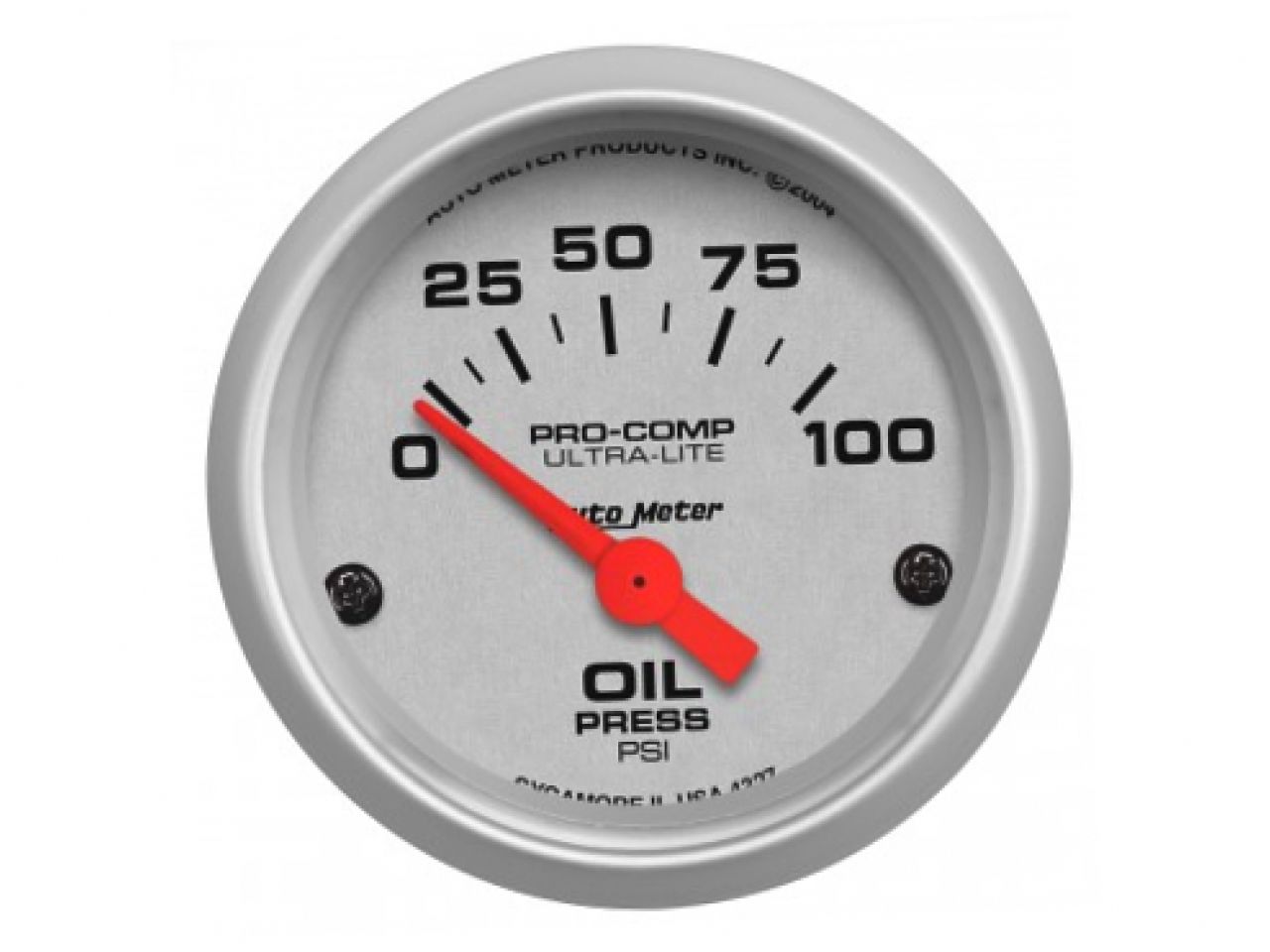 Autometer Oil Pressure Gauge 4327 Item Image