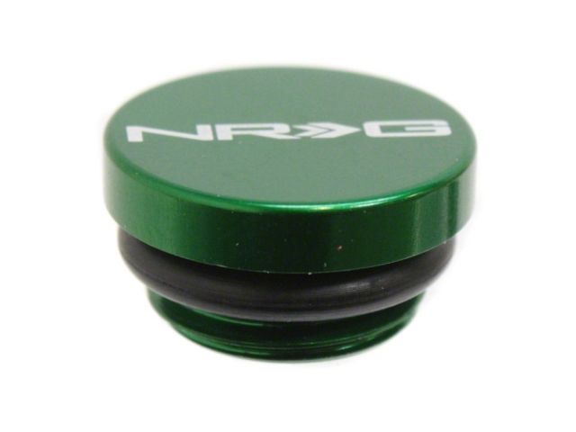 NRG 700 Series Extended Racing Lug Nuts M12x1.50mm Green 4 Nut Pack