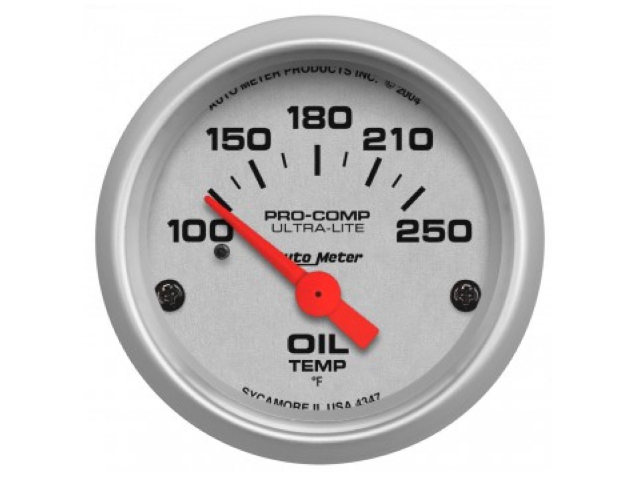 Autometer Oil Temp Gauge 4347 Item Image