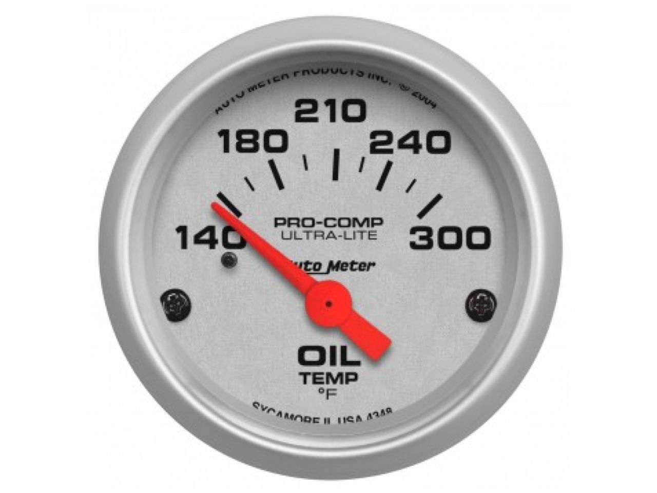 Autometer Oil Temp Gauge 4348 Item Image