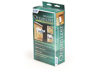 Camco Oak Accents Organizer - 8-3 / 8" x 4-5 / 8" x 2-13 / 16"
