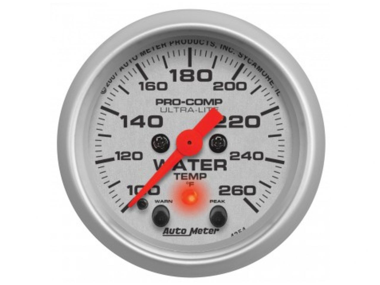 Autometer Water Temp Gauge 4354 Item Image