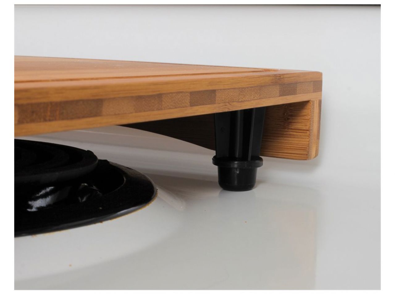 Camco Stove Top Work Surface - Bamboo (Two-Burner)