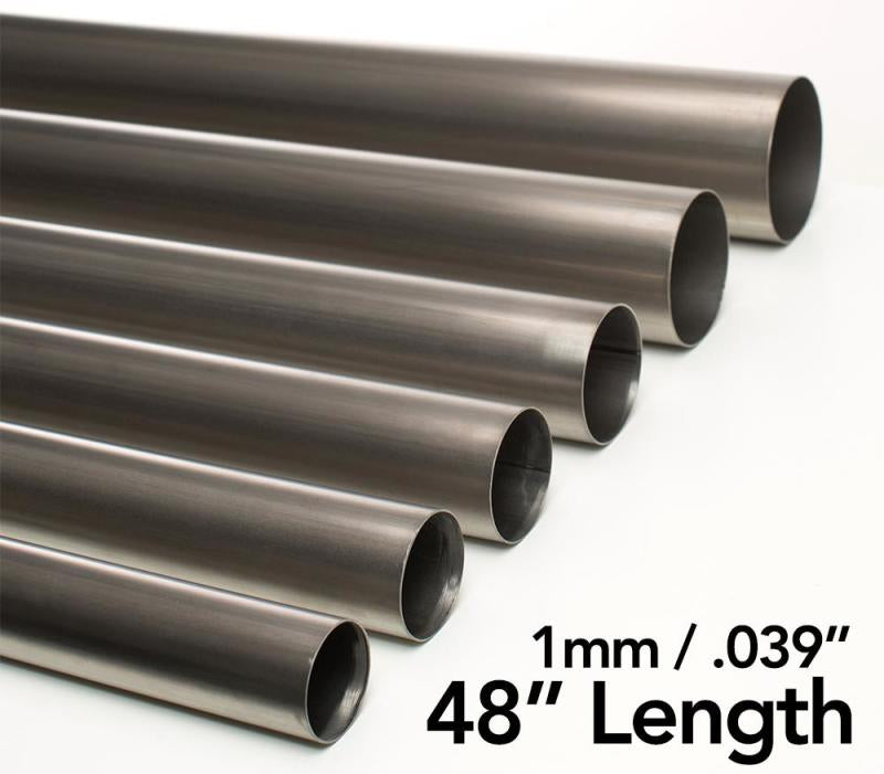 Ticon Industries 2.13in Diameter x 48.0in Length 1mm/.039in Wall Thickness Titanium Tube 102-05443-0000