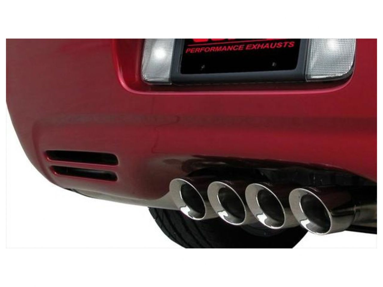 Corsa Performance 2.5" Dual Rear Exit Cat-Back Exhaust System with Twin 3.5" Tips