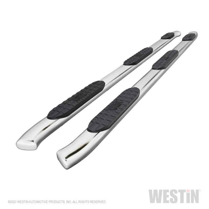 Westin 2020 Chevy Silverado 2500 Crew Cab (6.5ft Bed) PRO TRAXX Nerf Step Bars - Stainless Steel 21-534760 Main Image