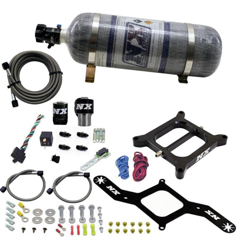 Nitrous Express 4150 Gasoline (RNC) Nitrous Kit w/12lb Bottle 55040-12 Main Image