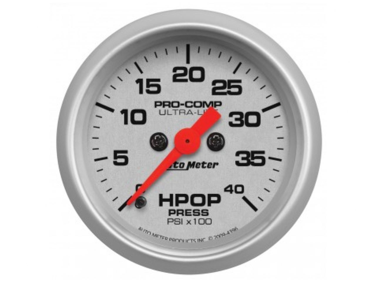 Autometer Fuel Pressure Gauge 4396 Item Image