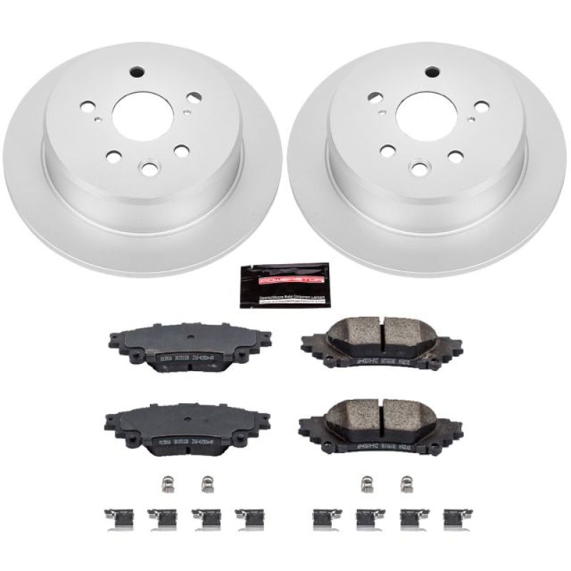 PowerStop PSB Z17 Evolution Coated Kit Brakes, Rotors & Pads Brake Kits - Performance Blank main image