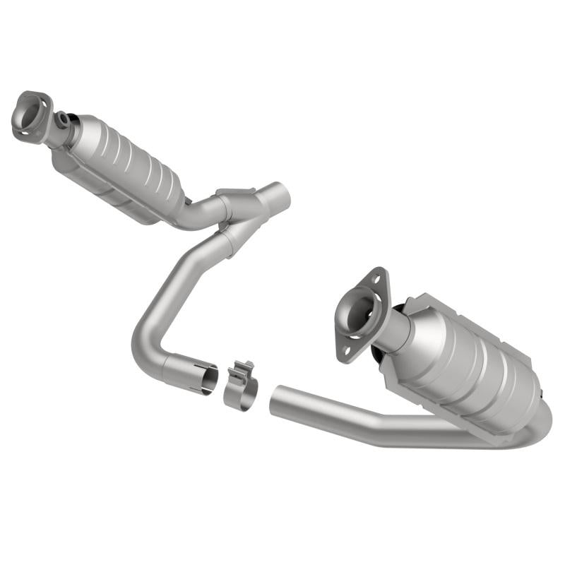 MagnaFlow Conv DF 05-06 Dodge Dakota/2006 Mitsubishi Raider 3.7L Y-Pipe Assembly 49462 Main Image