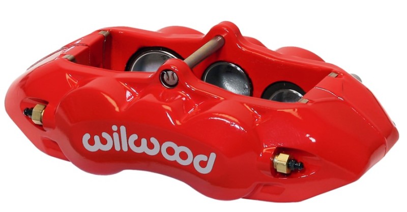 Wilwood Caliper-D8-6 L/H Front Red 1.88/1.38/1.25in Pistons 1.25in Disc 120-11712-RD