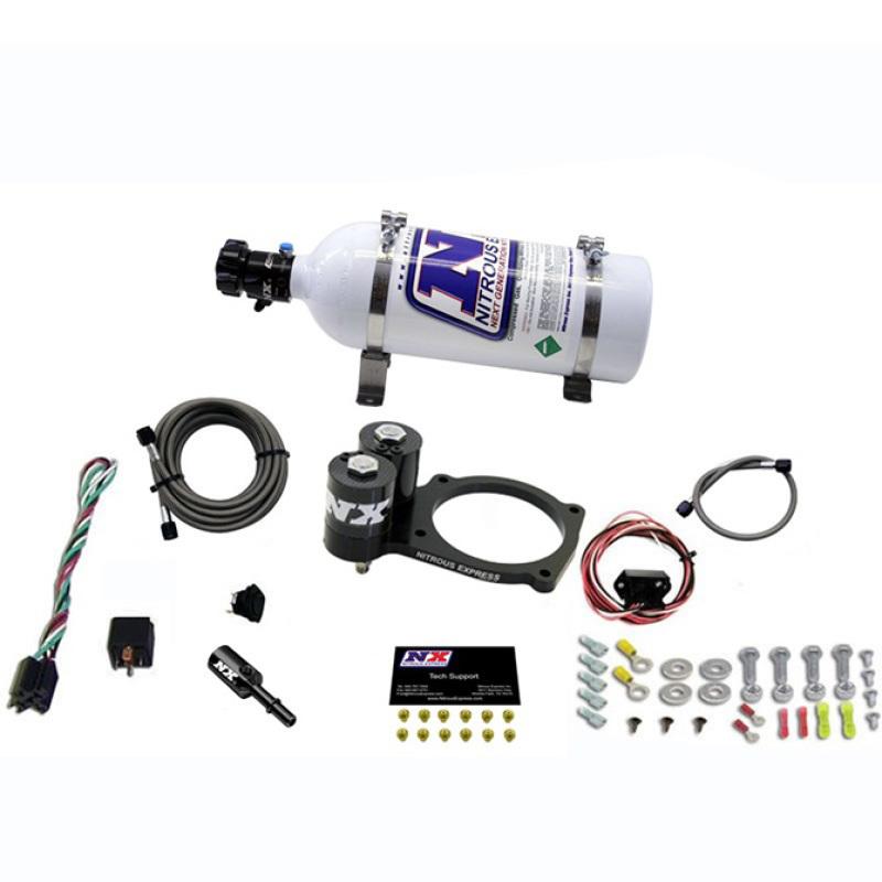 Nitrous Express Dodge Hellcat/Demon Nitrous Plate Kit w/5lb Bottle 20943-05 Main Image