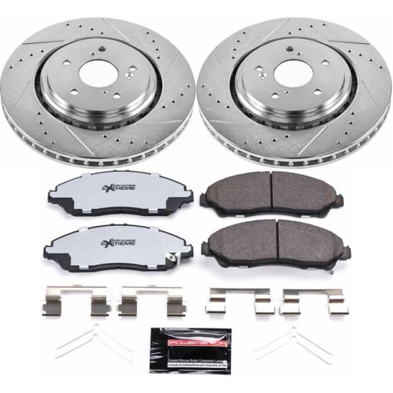 PowerStop PSB Z36 Truck & Tow Kit Brakes, Rotors & Pads Brake Kits - Performance D&S main image