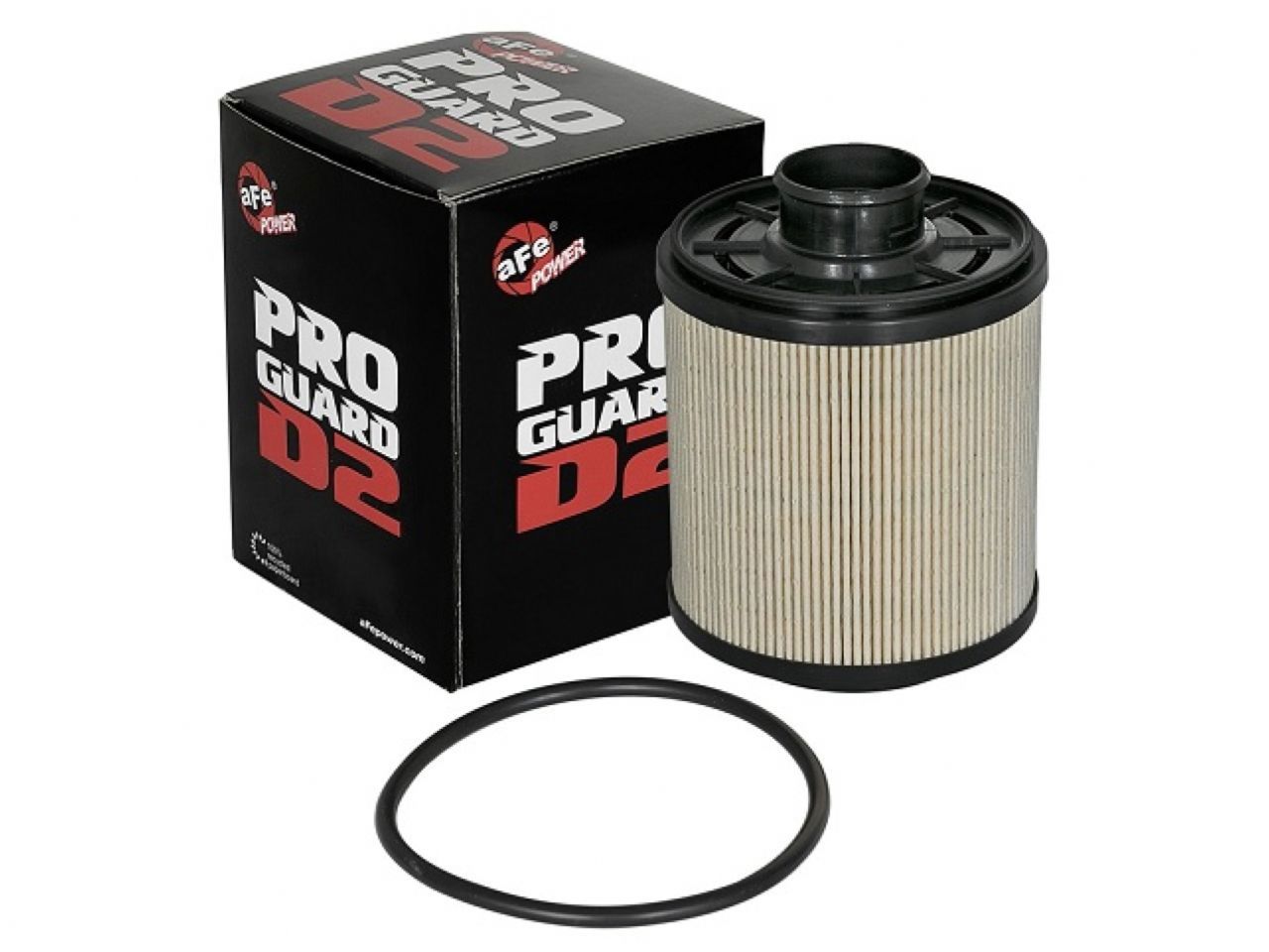 aFe Pro GUARD D2 Fuel Filter (4 Pack) Ford Diesel Trucks 11-17 V8-6.7L