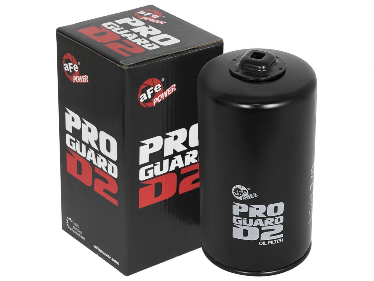 aFe Pro GUARD D2 Oil Filter (4 Pack) Ford Diesel Trucks 11-17 V8-6.7L (td)