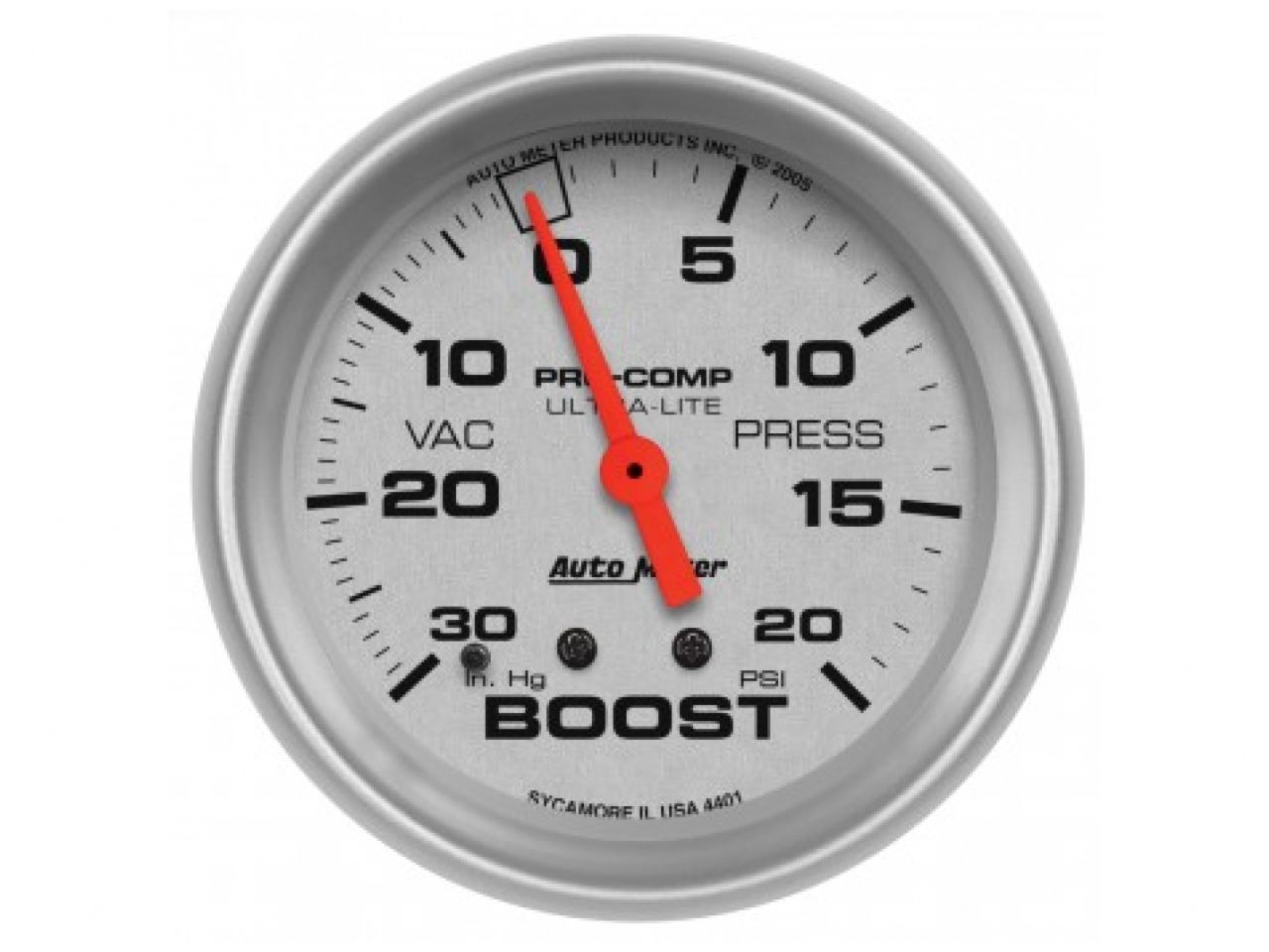 Autometer Boost Gauge 4401 Item Image