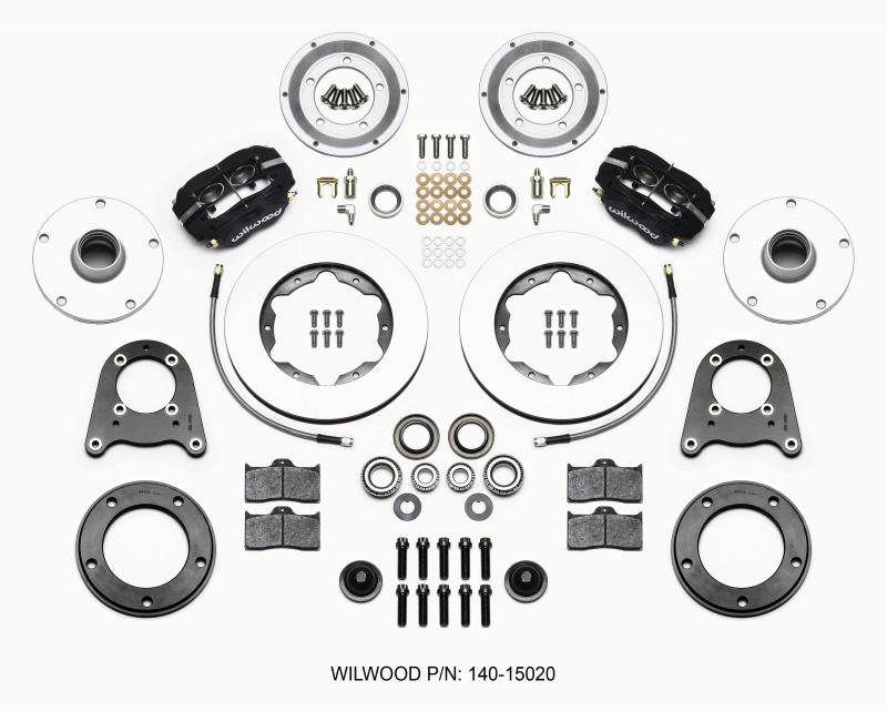 Wilwood Forged Dynalite-M Front Kit 10.75in 1950-1955 MG-TD/TF 140-15020 Main Image