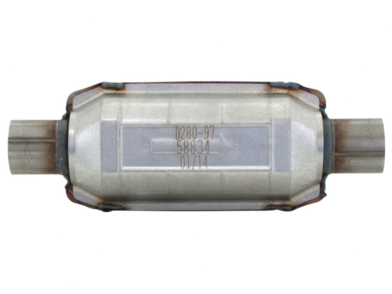 Flowmaster Catalytic Converter - Pre-OBDII D280-97 - 2 in Inlet/Outlet