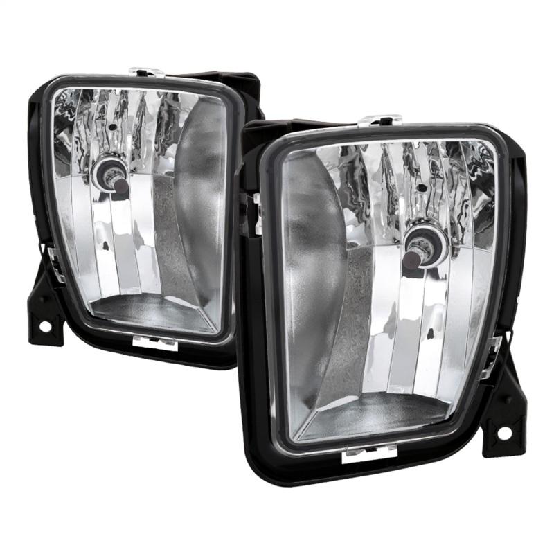 Spyder 13-18 Dodge Ram 1500 OEM Style Fog Lights w/Universal Switch- Clear (FL-DR13-SW-C) 9040887 Main Image