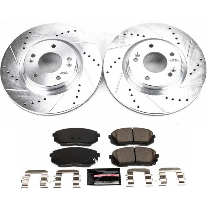 PowerStop PSB Z23 Evolution Kit Brakes, Rotors & Pads Brake Kits - Performance D&S main image