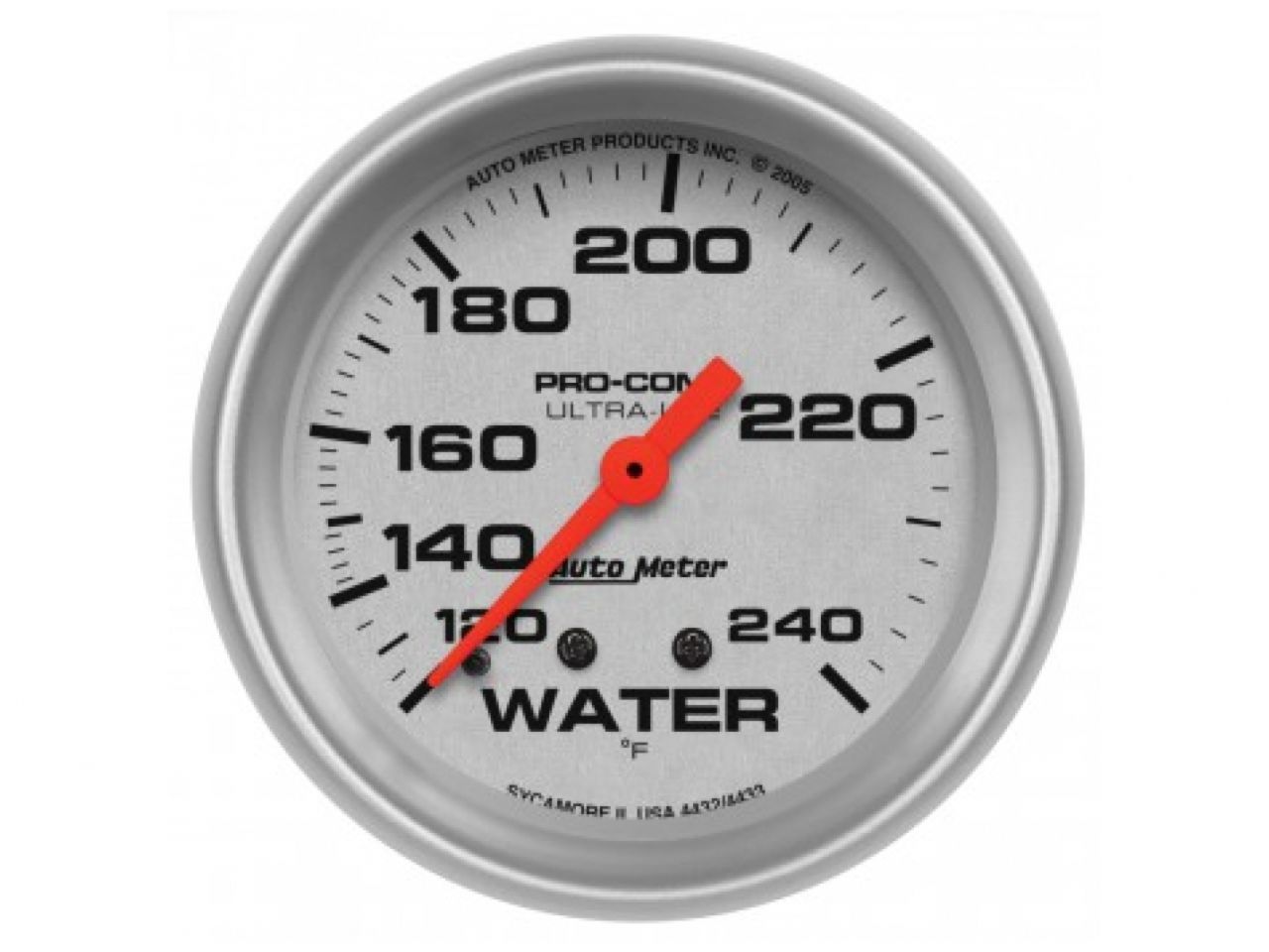 Autometer Water Temp Gauge 4433 Item Image