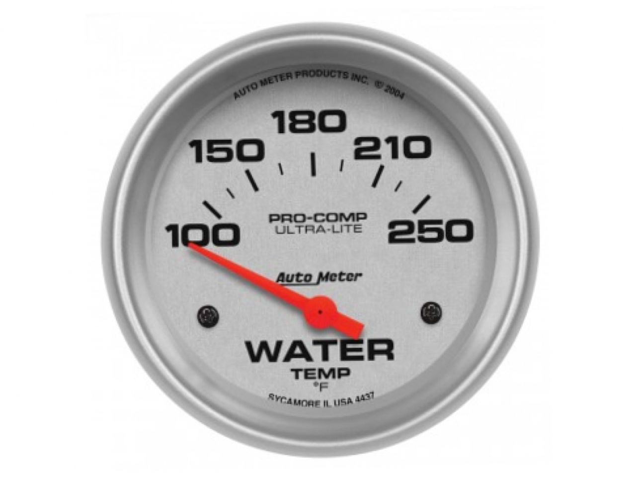 Autometer Water Temp Gauge 4437 Item Image