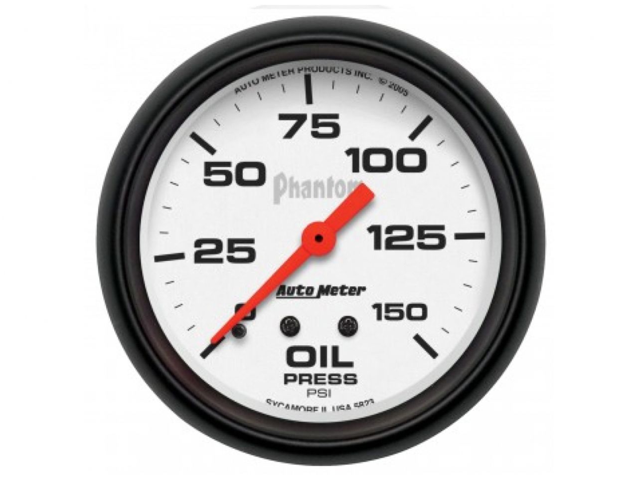 Autometer Oil Pressure Gauge 5823 Item Image