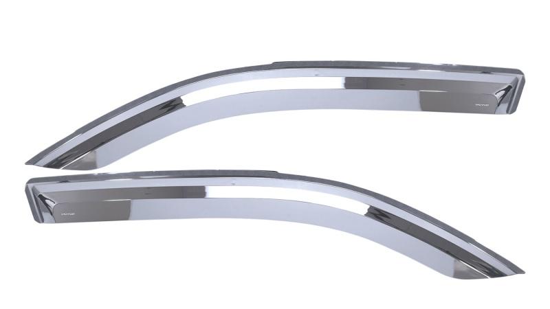 Putco 19-20 Ram 1500 - Crew Cab (Set of 2) - Excl regular Cab Element Chrome Window Visors 480072 Main Image