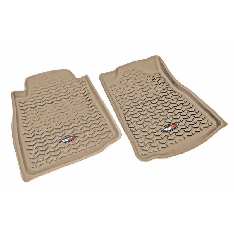 Rugged Ridge RUG Floor Liners - Tan Floor Mats Floor Mats - Rubber main image