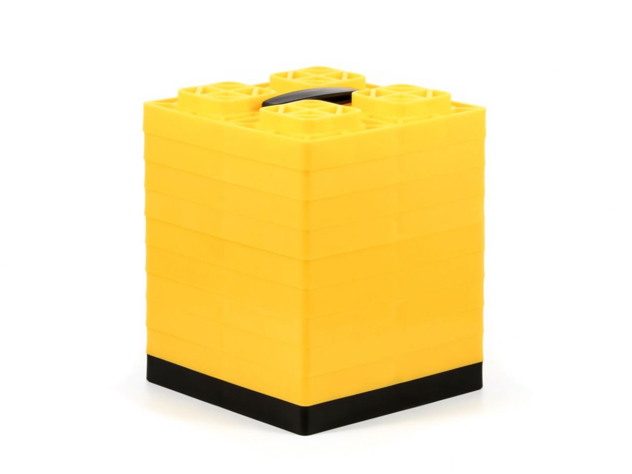 Camco FasTen Leveling Blocks - w / T-Handle,2x2,Yellow 10 Pack Bilingual