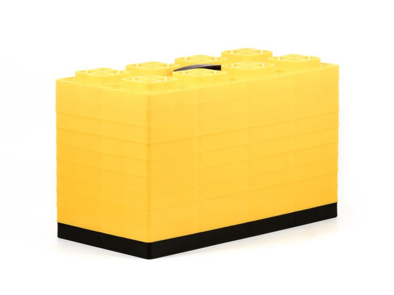 Camco FasTen Leveling Blocks - W/ T-Handle,4x2,Yellow 10 Pack Bilingual