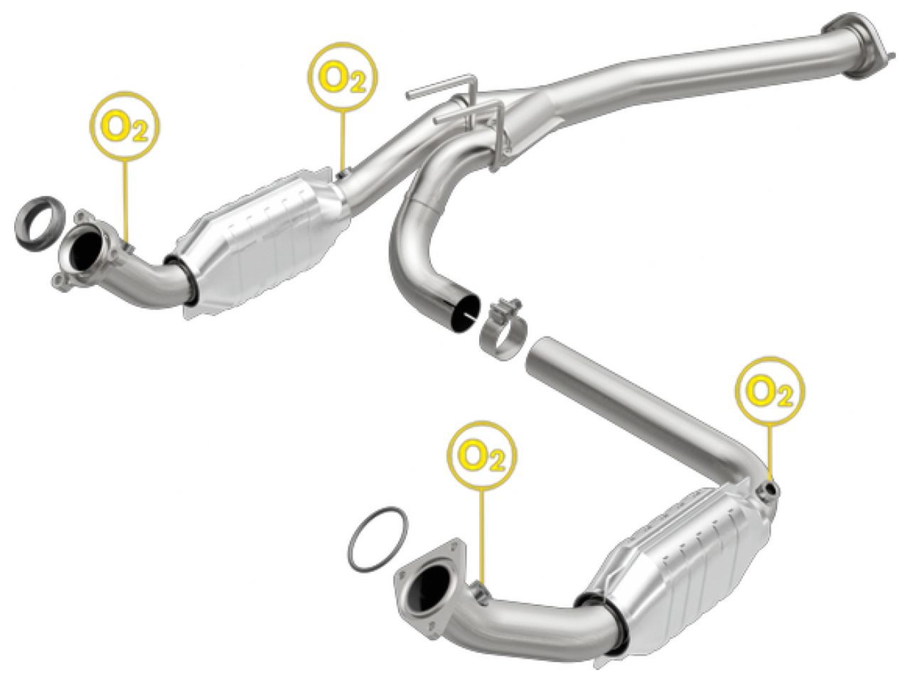 MagnaFlow California Grade CARB Compliant Direct-Fit Catalytic Converter