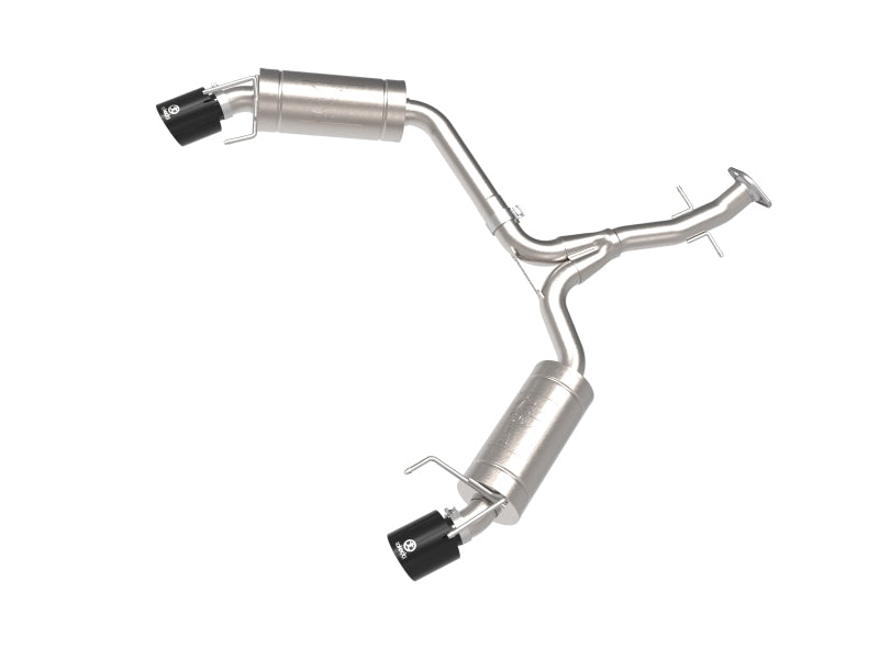 aFe POWER Takeda 06-13 Lexus IS250/IS350 SS Axle-Back Exhaust w/ Black Tips 49-36055-B