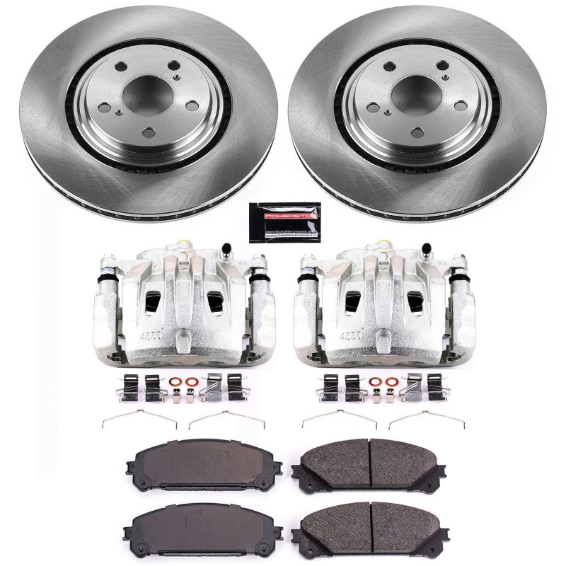 PowerStop PSB Autospecialty Kit w/Cals Brakes, Rotors & Pads Brake Kits - OE main image