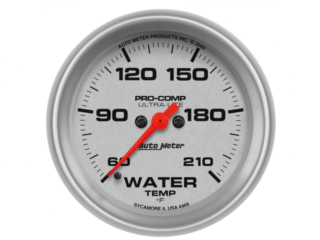 Autometer Water Temp Gauge 4469 Item Image