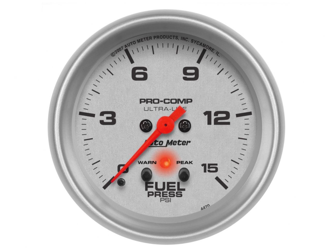 Autometer Fuel Pressure Gauge 4470 Item Image