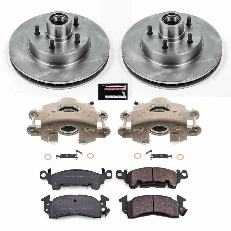 PowerStop PSB Autospecialty Kit w/Cals Brakes, Rotors & Pads Brake Kits - OE main image