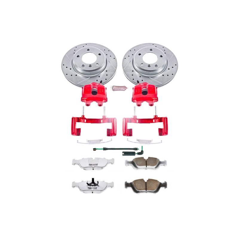 PowerStop PSB Z26 Street Kit w/Cals Brakes, Rotors & Pads Brake Kits - Performance D&S main image