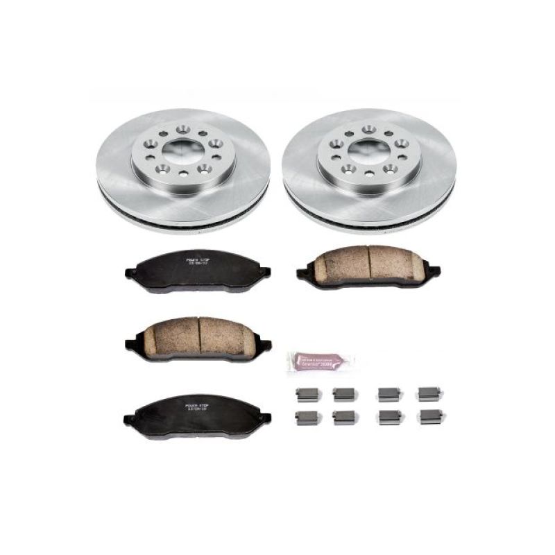 PowerStop PSB Autospecialty Kit Brakes, Rotors & Pads Brake Kits - OE main image