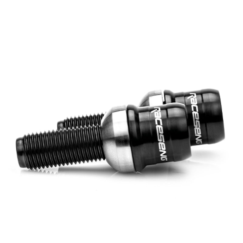 Raceseng TLR-1 Titanium Lug Bolt Set - M14x1.5mm / R13 Floating Seat - Brushed Black 01033BRBS10-01033BRBS10-103103S20